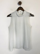 Load image into Gallery viewer, Reiss Women's Sheer Sleeveless Blouse | UK8 | White