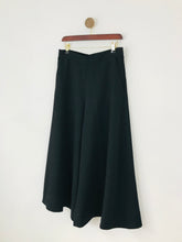 Load image into Gallery viewer, Cos Women’s High Waisted Wide Leg Cropped Trousers | UK10 EU38 | Black