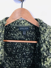 Load image into Gallery viewer, Episode Women's Wool High Neck Cardigan | UK10 | Green