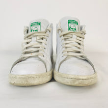 Load image into Gallery viewer, Adidas Mens Stan Smith High Top Trainers | UK6.5 | White Green