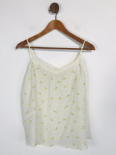Load image into Gallery viewer, Des Petits Hauts Women's Lemon Print Tank Top | S UK8 | White