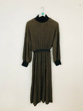 Load image into Gallery viewer, Zara Women’s Oversized Long Sleeve Maxi Dress | S UK8 | Brown
