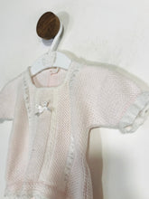 Load image into Gallery viewer, Paz Rodriguez Kid's Striped Crochet Jumper | 6 Months | Pink