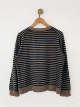 Load image into Gallery viewer, Boden Women's Striped Cardigan | UK16 | Blue