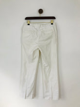 Load image into Gallery viewer, Marni Women’s Straight Leg Chino Trousers | 40 UK12 | White