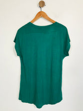 Load image into Gallery viewer, Reiss Women's V-Neck T-Shirt | M UK10-12 | Green