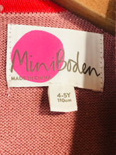 Load image into Gallery viewer, Mini Boden Kid's Knit Pleated A-Line Dress | 4-5 years | Pink