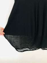 Load image into Gallery viewer, Xenia Design Women’s Scoop Neck Oversized Midi Dress | M | Black