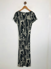 Load image into Gallery viewer, Artigiano Women's Floral Midi A-Line Dress NWT | UK10 | Black