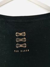 Load image into Gallery viewer, Ted Baker Women’s Graphic T-Shirt | 0 UK8 | Black