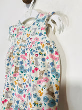 Load image into Gallery viewer, John Lewis Kid's Cotton Floral Jumpsuit | 0-3 Months | Multicoloured