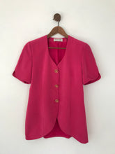 Load image into Gallery viewer, Jacques Vert Women's Vintage Fitted Blazer Jacket | UK10 | Pink