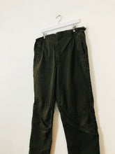 Load image into Gallery viewer, Maharishi Women’s Embroidered Cargo Trousers | XXL | Green
