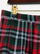 Load image into Gallery viewer, Susan Bristol Women's Pleated Plaid Maxi Skirt | UK16 | Multicoloured