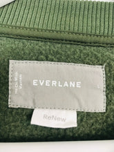 Load image into Gallery viewer, Everlane Womens Recycled Fleece Sweatshirt | UK12 | Green