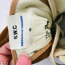 Load image into Gallery viewer, SWC Stepney Workers Club Unisex High Top Trainers | EU41 UK8 | Brown