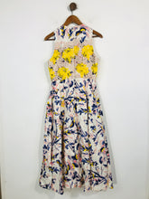Load image into Gallery viewer, LK Bennett Women's Floral Lace A-Line Dress | UK10 | Multicoloured