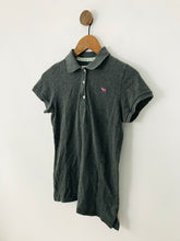 Load image into Gallery viewer, Victoria’s Secret PINK Women’s Distressed Polo Shirt Top | S | Grey