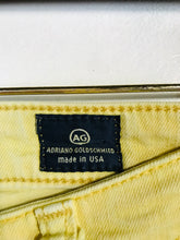 Load image into Gallery viewer, Adriano Goldschmied Women's Crop Skinny Jeans | 29 | Yellow