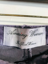 Load image into Gallery viewer, Amazing Woman Women's Velvet High Waist Casual Trousers | UK14 | Purple