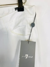 Load image into Gallery viewer, 7 For All Mankind Women's Flare Slim Jeans | 30 UK12 | White