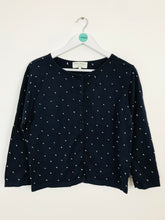 Load image into Gallery viewer, Phase Eight Womens Polka Dot Cardigan | UK 16 | Blue