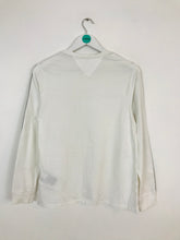 Load image into Gallery viewer, Tommy Hilfiger Men’s Long Sleeve Tshirt | XS | White