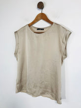 Load image into Gallery viewer, Mango Women's Sleeveless T-Shirt | S UK8 | Beige