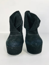 Load image into Gallery viewer, Carvela Women's Suede Stiletto Heel Boots | EU39 UK6 | Black