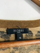 Load image into Gallery viewer, Hobbs Women's Leopard Print V-Neck Cardigan | UK16 | Multicoloured