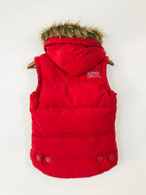 Load image into Gallery viewer, Superdry Women's Down Puffer Gilet Jacket | S UK8 | Red