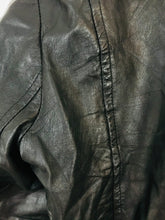 Load image into Gallery viewer, Soia & Kyo Women’s Leather Biker Jacket | L | Black