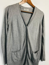 Load image into Gallery viewer, WoolOvers Women's Cotton Silk Cardigan | XS UK6-8 | Grey
