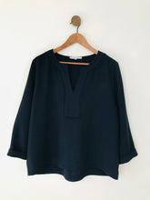Load image into Gallery viewer, Gerard Darel Women’s Tunic Blouse | UK18 46 | Blue