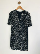 Load image into Gallery viewer, Whistles Women's Silk Striped Shift Dress | UK8 | Blue