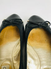 Load image into Gallery viewer, Jimmy Choo Women's Bow Flats Shoes | EU35 UK2 | Black