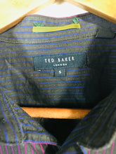 Load image into Gallery viewer, Ted Baker Men's Cotton Striped Button-Up Shirt | L | Multicoloured