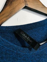 Load image into Gallery viewer, Calvin Klein Women's Cashmere Jumper | XL UK16 | Blue