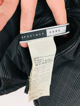 Load image into Gallery viewer, Sportmax Code MaxMara Women’s Reversible Down Puffer Jacket | UK10 | Grey Black