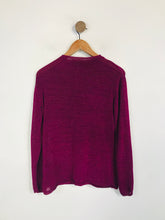 Load image into Gallery viewer, Karen Millen Women's Knit Sheer T-Shirt | M UK10-12 | Purple