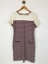 Load image into Gallery viewer, White Stuff Women's Cotton Striped Sheath Dress | UK10 | Multicoloured