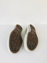 Load image into Gallery viewer, Converse All Star Women's Slip-On Canvas Low Trainers | UK5 | Beige