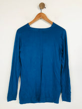 Load image into Gallery viewer, Jigsaw Cashmere Women's Cowl Neck Jumper | M UK10-12 | Blue