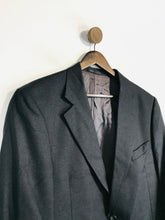 Load image into Gallery viewer, Austin Reed Men's Wool Smart Blazer Jacket | 42 | Black