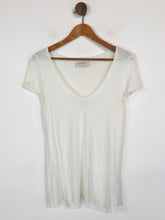 Load image into Gallery viewer, AllSaints Women's V-Neck T-Shirt | UK6 | White