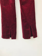 Load image into Gallery viewer, Whistles Women's Flare Corduroy Trousers | UK14 | Red