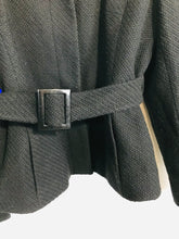 Load image into Gallery viewer, Long Tall Sally Women's Wool Blazer Jacket | UK18 | Black