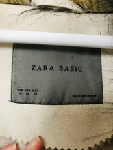 Load image into Gallery viewer, Zara Women’s Shearling Faux Fur Suede Coat | M | Beige