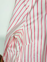 Load image into Gallery viewer, Charles Tyrwhitt Women's Striped Smart Button-Up Shirt | UK12 | Pink