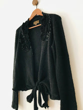 Load image into Gallery viewer, Fenn Wright Manson Women's Wool Blend Cardigan | UK16 | Black